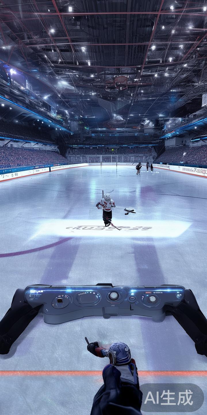 随着技术的不断进步，单机冰球游戏不再满足于简单的操